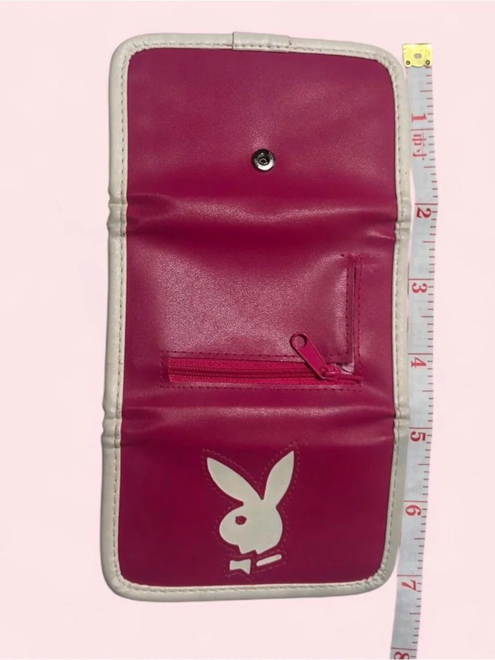 PLAYBOY Hot Pink and White Bunny Logo Wallet